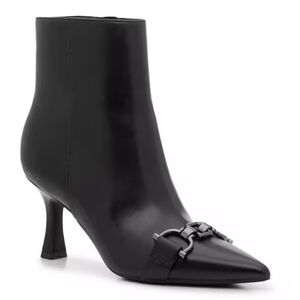 Nine West Black Trotte Bootie Size 10